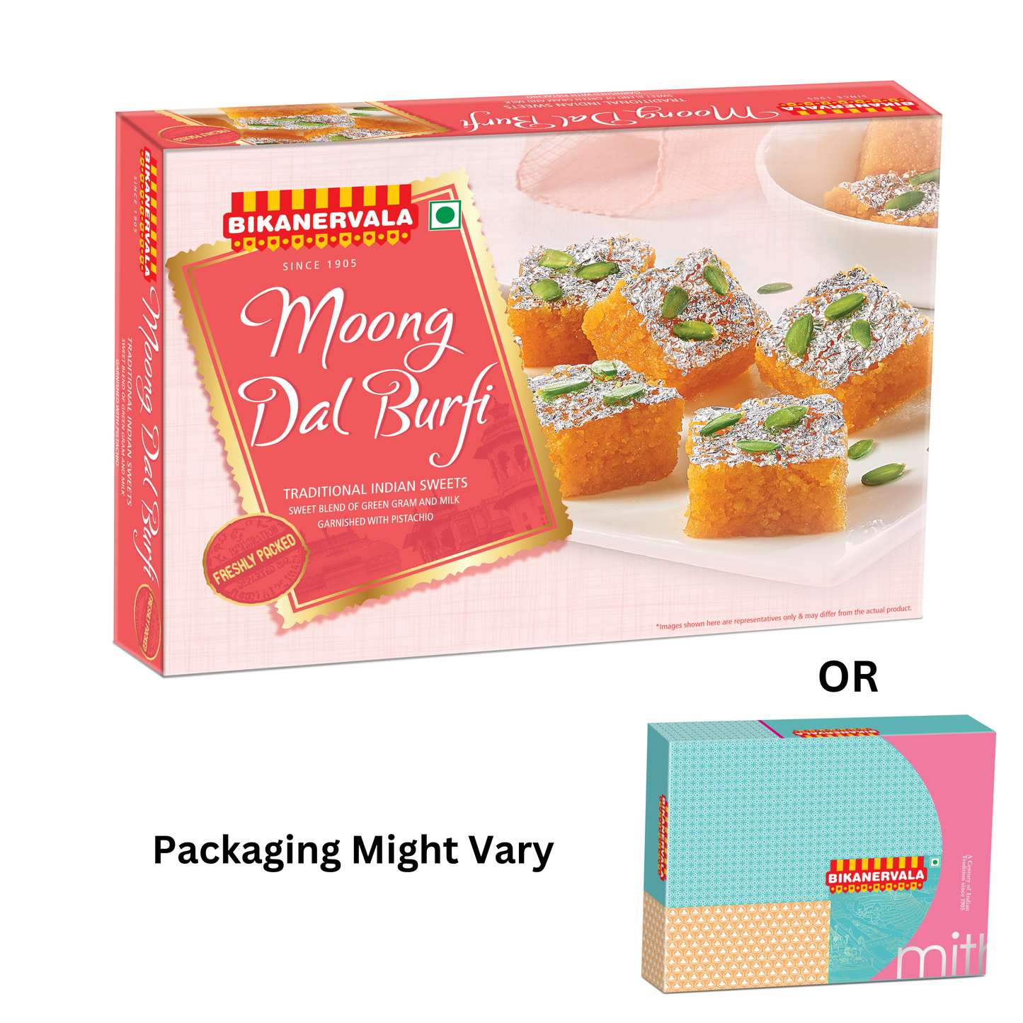 Moong Dal Burfi (Desi Ghee) 400g