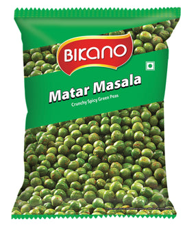Bikano Matar Masala Spicy and Crispy Green Peas Indian Snack