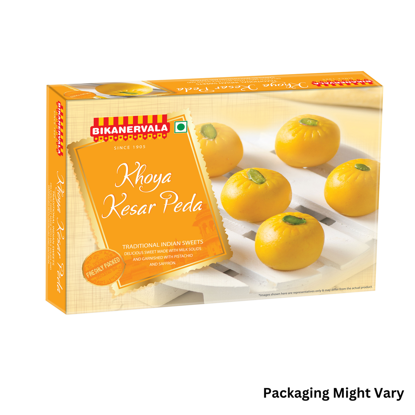 Khoya Kesar Peda (Freshly Packed) 400g