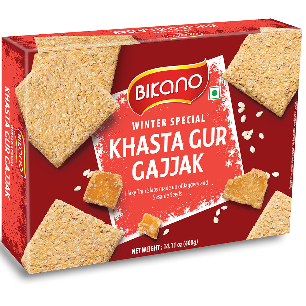 Gajjak Khasta Gur 400g - Bikanervala