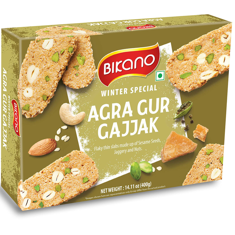 Gajjak Agra Gur 400g - Bikanervala