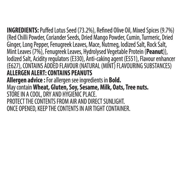 Makhana Pudina Masala 50g