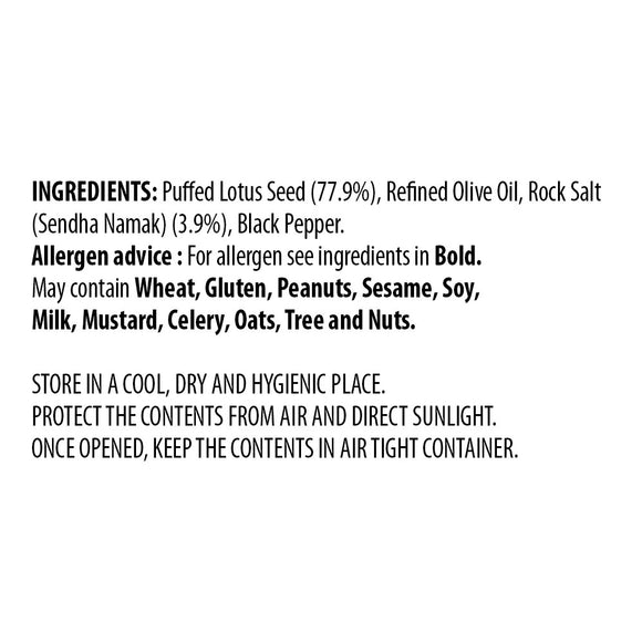 Makhana Himalayan Salt 50g