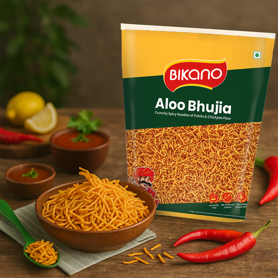Bhujia & Sev – Crispy, Spicy Indian Snack Classics | Bikanervala