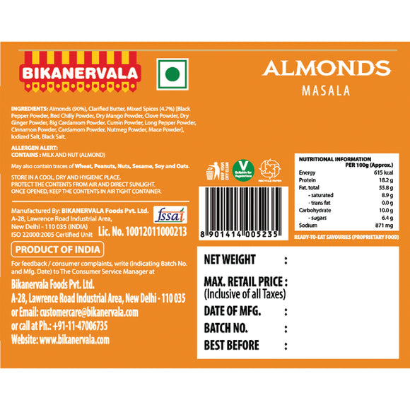 Almonds Masala