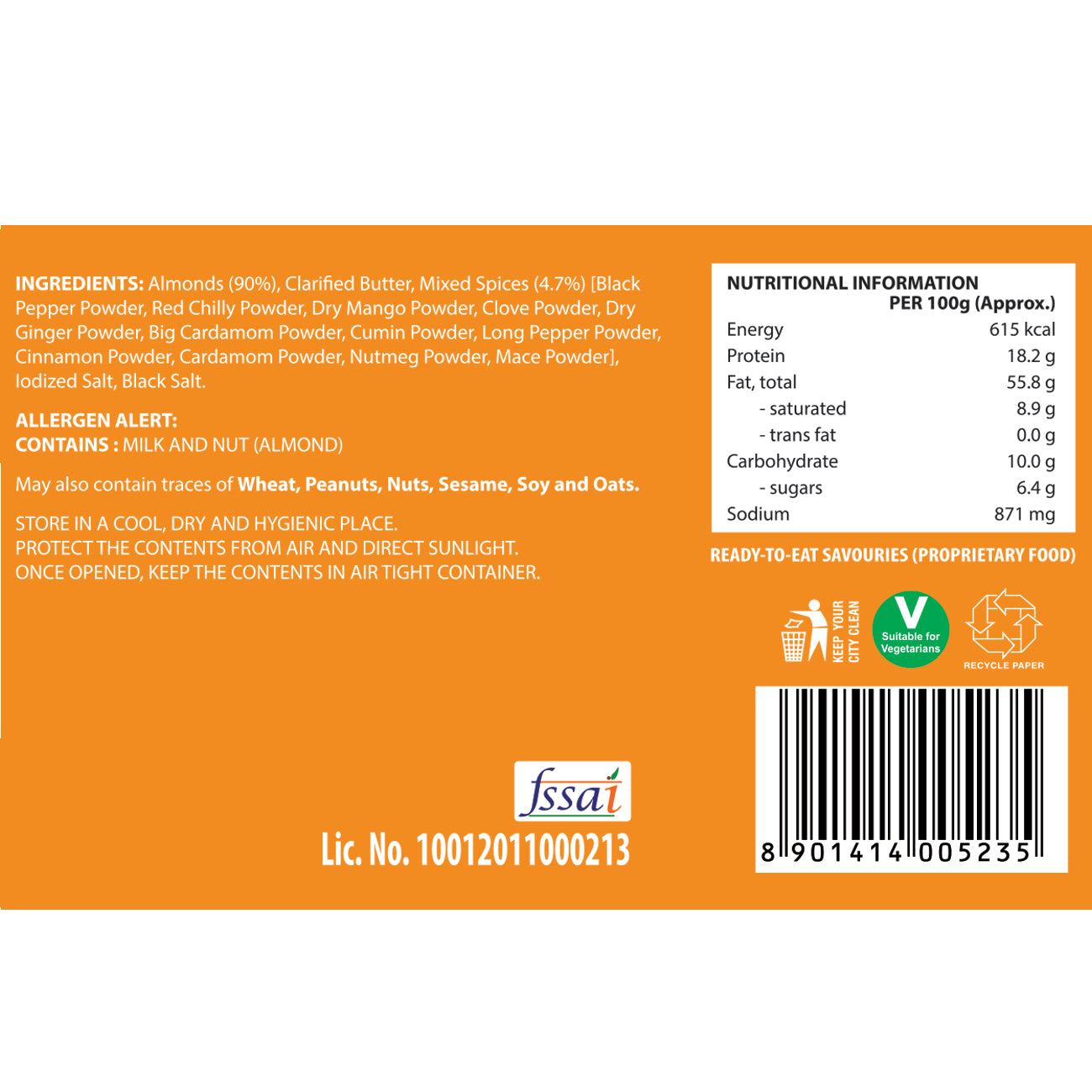 Almonds Masala