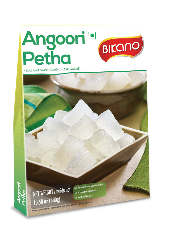 Sweet syrup-soaked melon bites