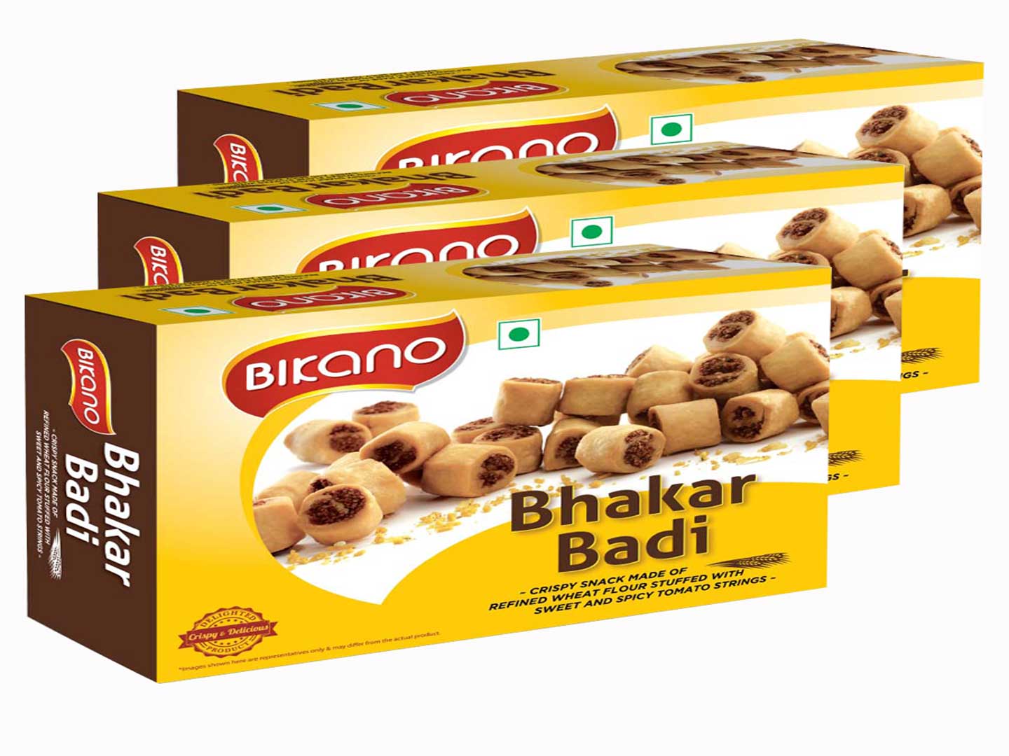 Bhakarwadi (400 gms, Pack of 3)