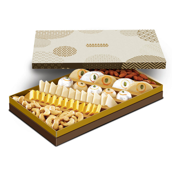 Festive dry fruit namkeen assortment
