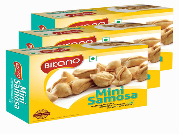 Mini Samosa (400 g, Pack of 3) - Bikanervala