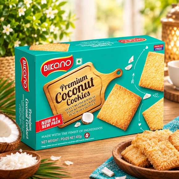 Premium Coconut Cookies 400g