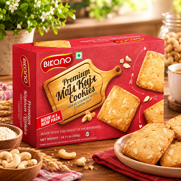 Premium Namkeen Kaju Cookies 400g