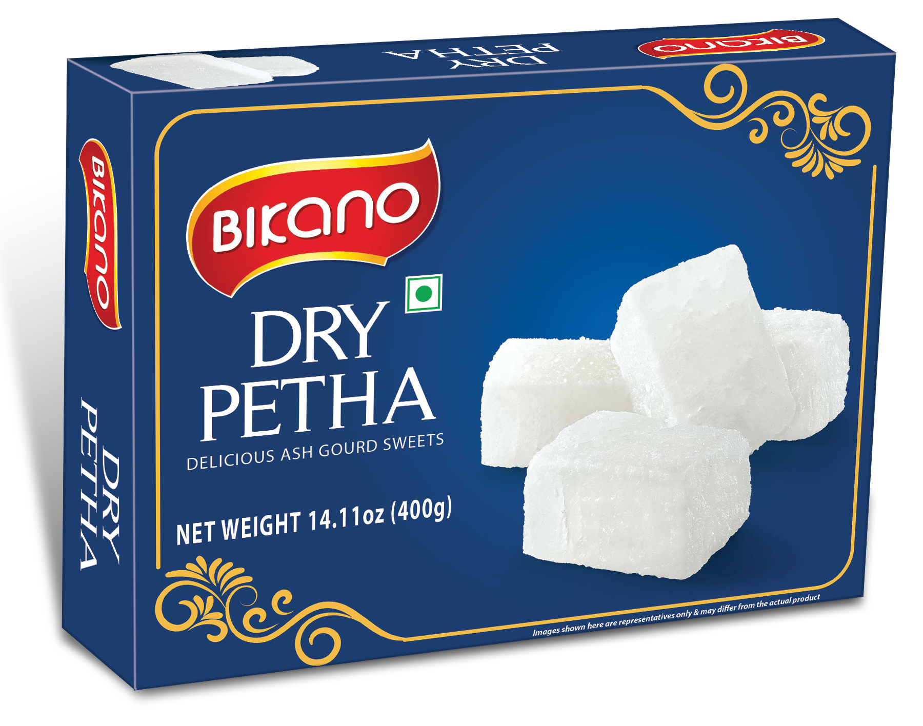 Bikano Dry Petha (400 g, Pack of 4)