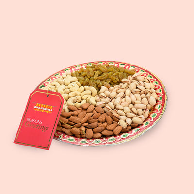 Dry Fruit Thal (16")