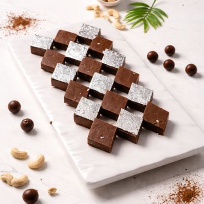 Kaju Chocolate Burfi