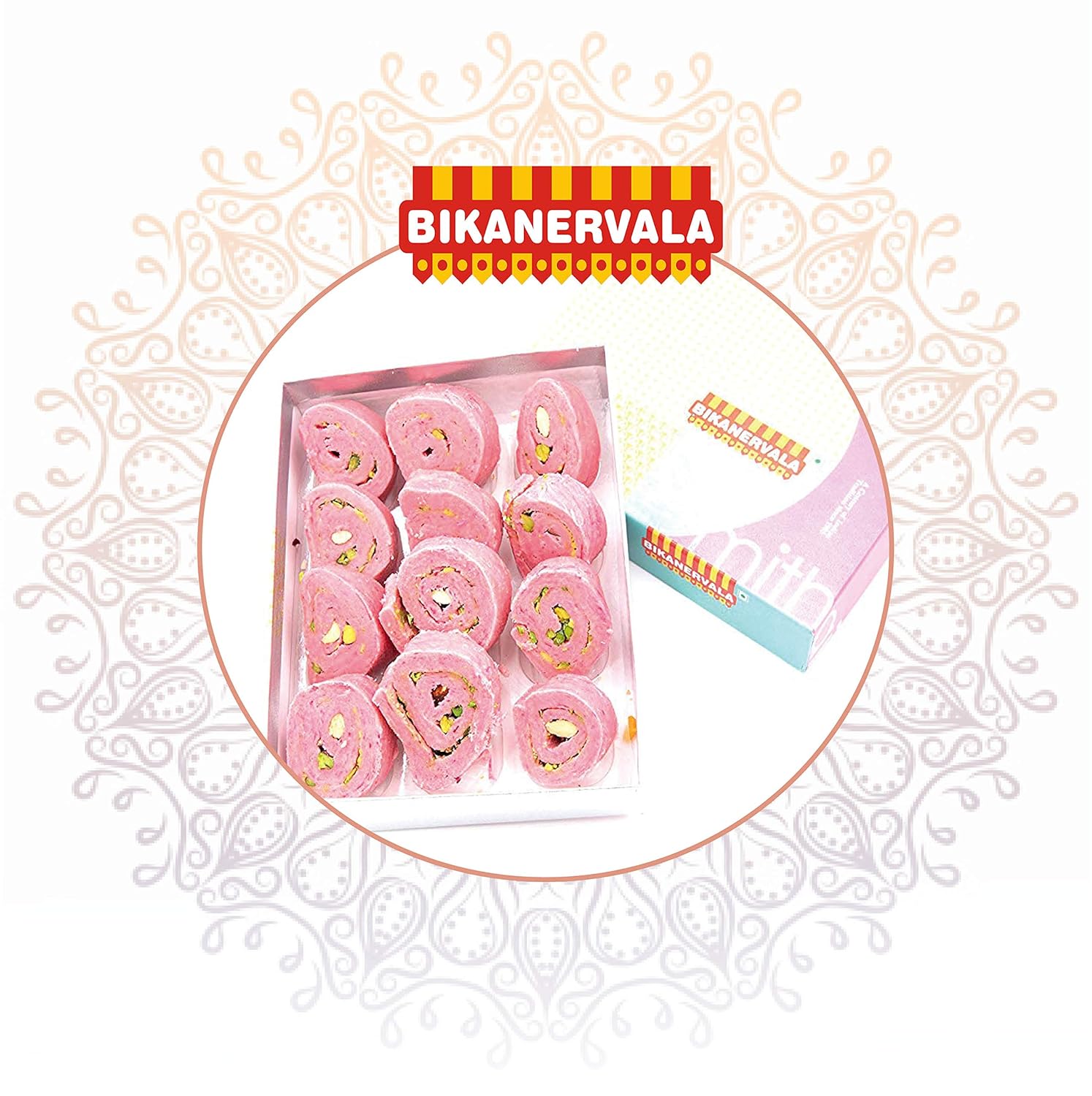 Kaju Rose Cake