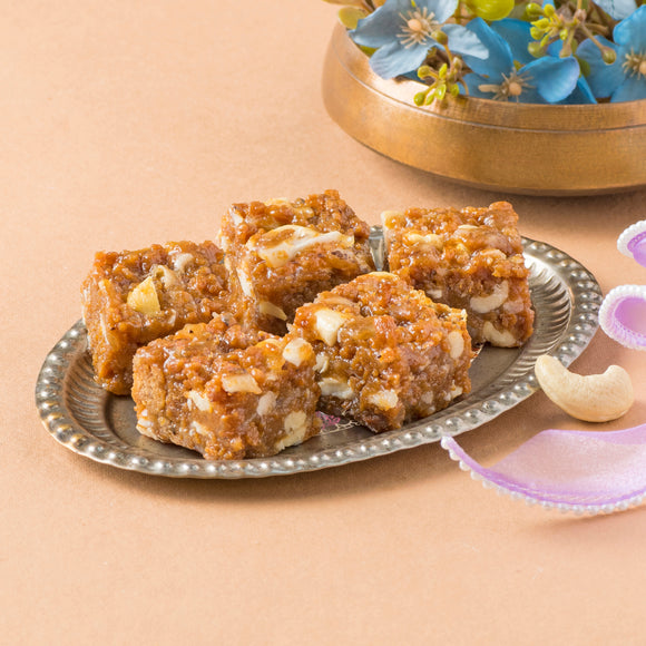 sweet with dry fruits, perfect for festive gifting and celebrations.