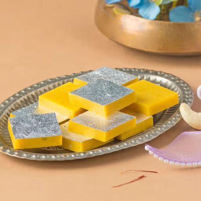 Kaju Kesar Burfi
