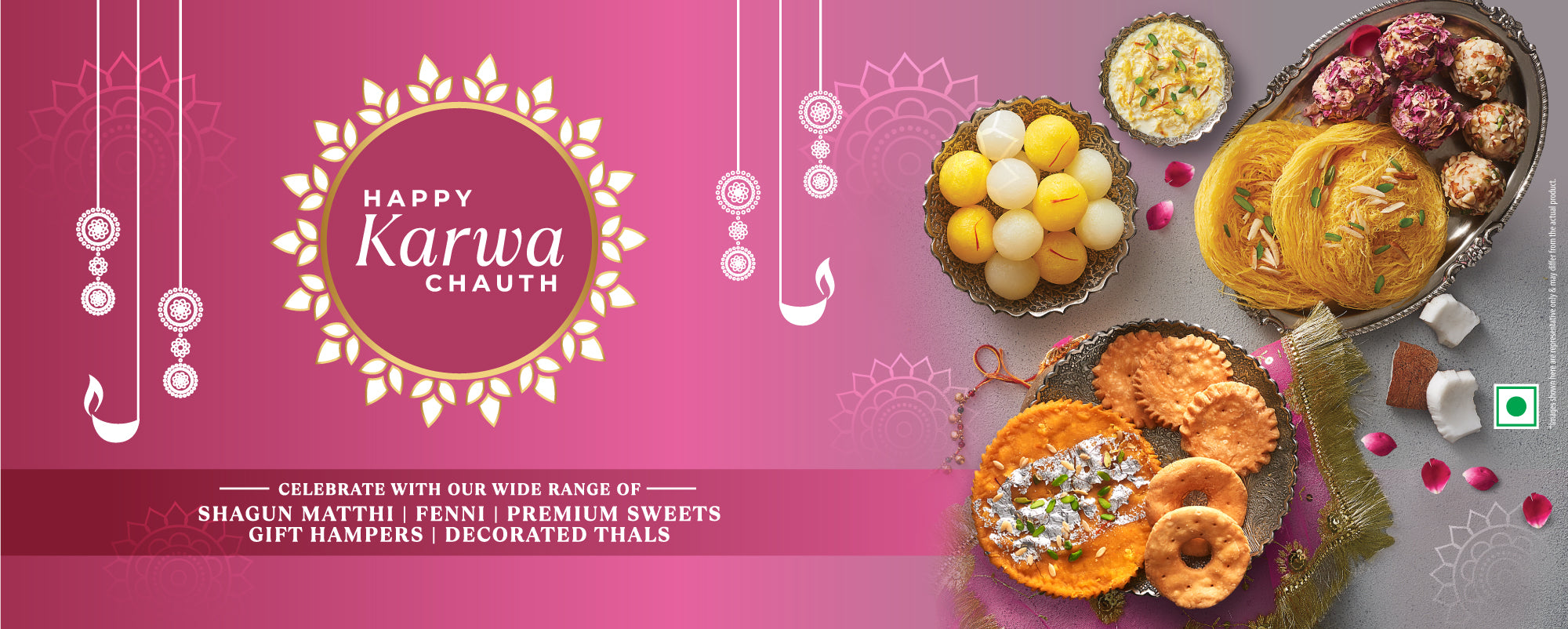 Karwa chauth 2024 website banner desktop