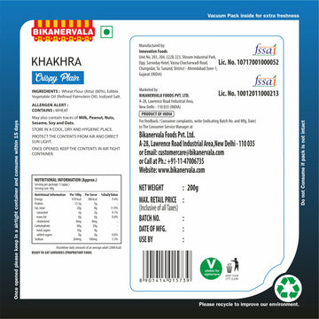 khakhra Crispy Plain - 0