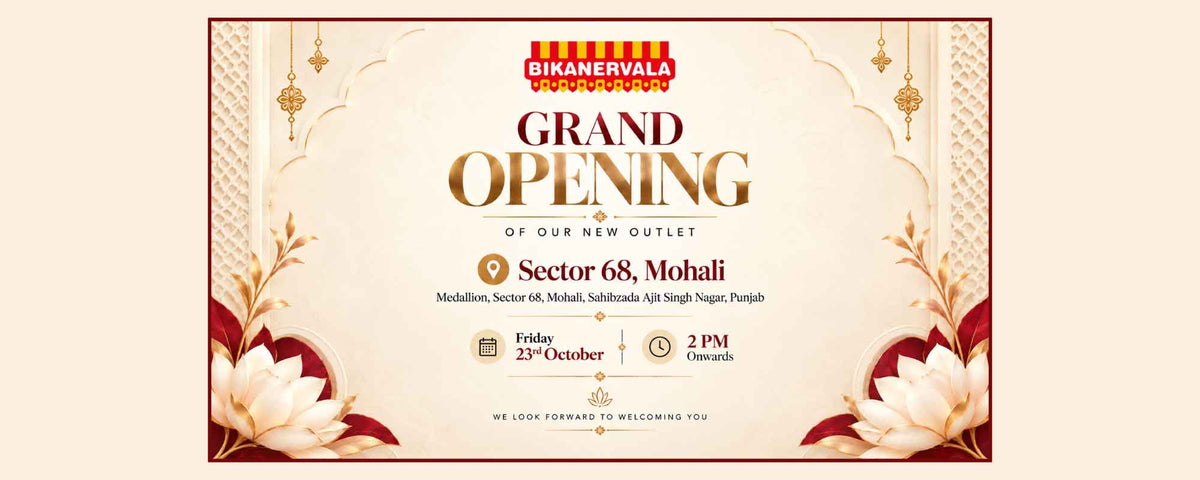 Mohali grand opening invitation website banner desktop