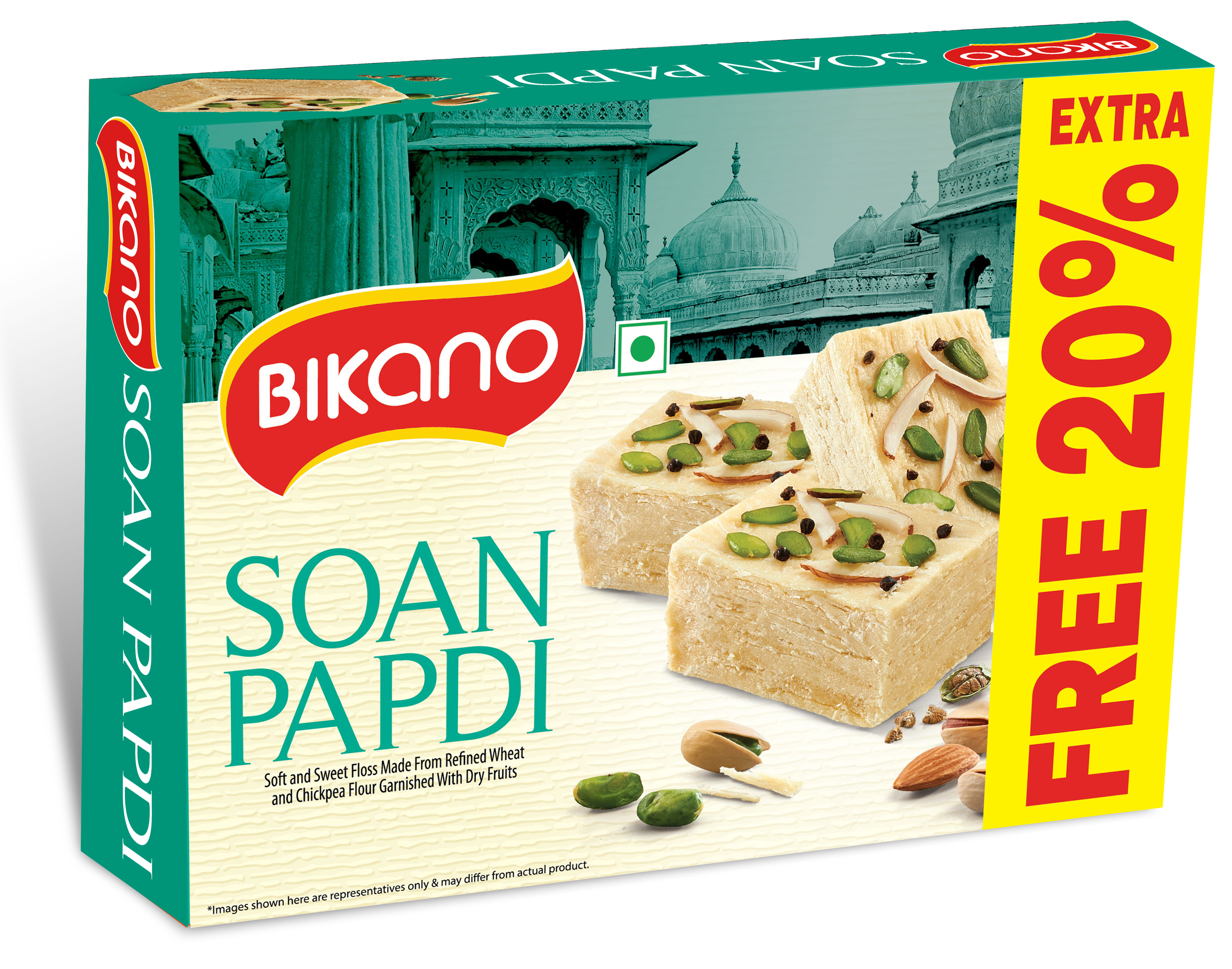 Bikano Soan Papdi 20% Extra