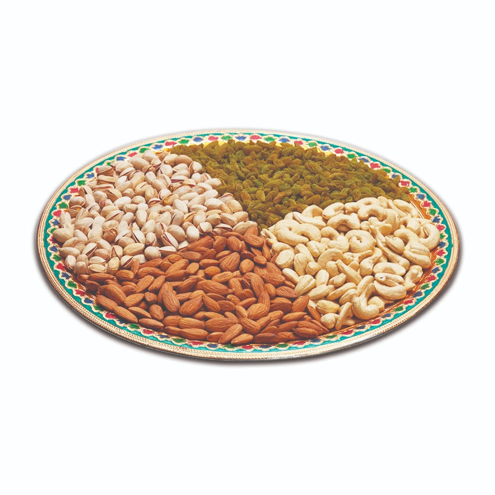 Dry Fruit Thal (16")