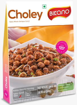 Bikano Choley – ready-to-eat Punjabi-style chickpeas with rich spices and flavors