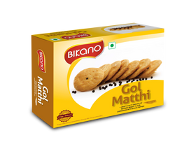 Bikano Gol Matthi – crispy, golden-brown, deep-fried Indian snack with a balance of spices, perfect for tea-time or snacking

