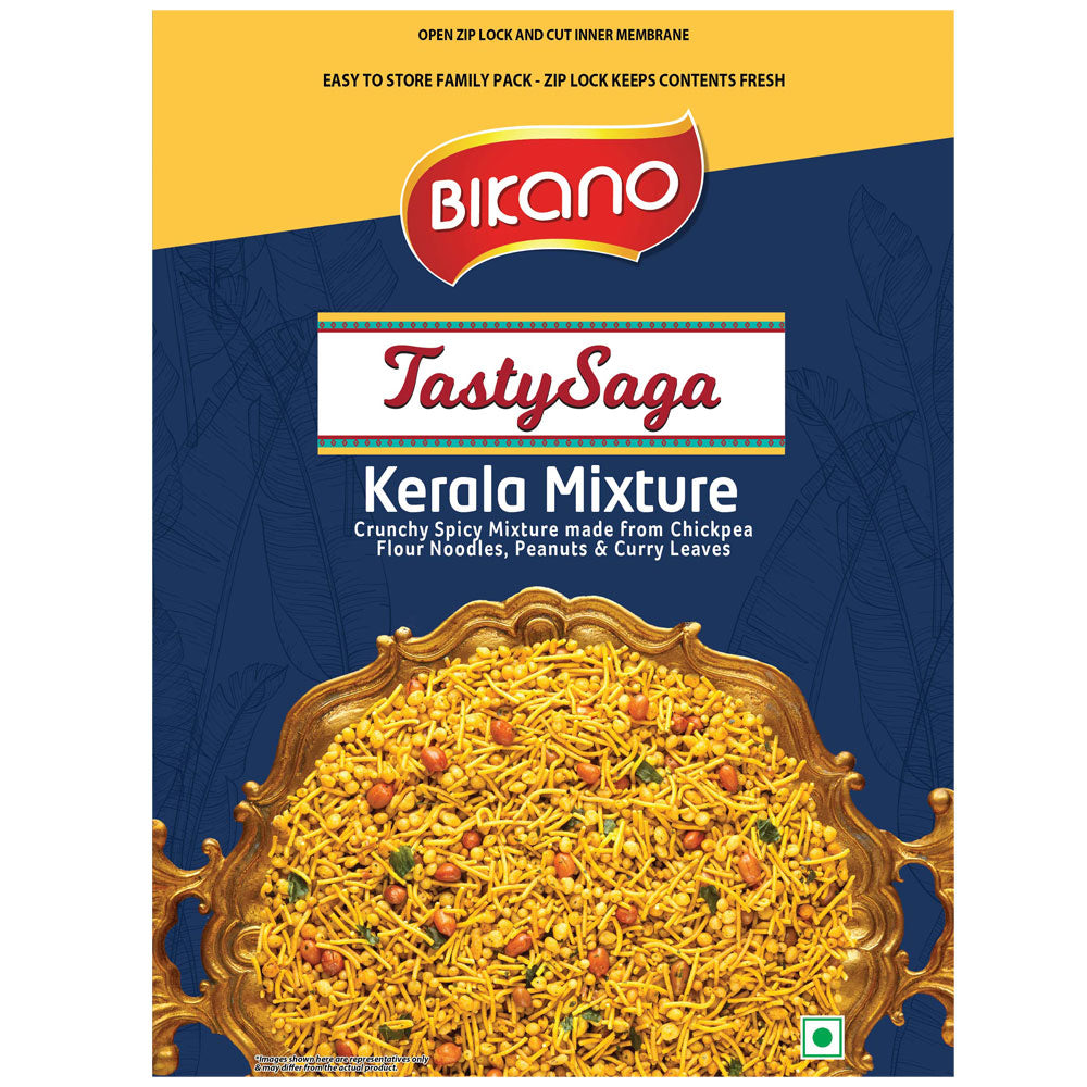 Bikano Kerala Mix – Spicy South Indian snack with banana chips