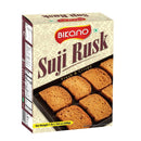 Bikano Suji Rusk – crispy semolina rusks perfect for tea or coffee, light and crunchy snack