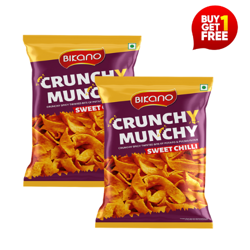 Bikano Crunchy Munchy Sweet And Chilli 90g (BOGO)