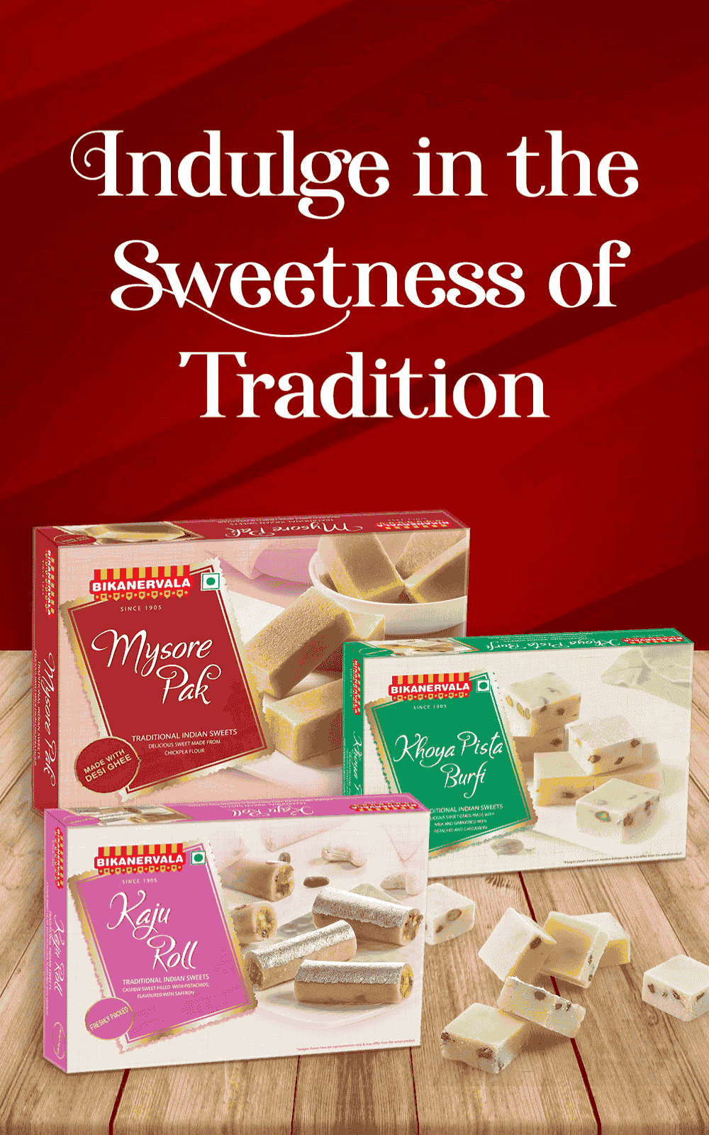 Fresh Sweets made with Deshi Ghee | Exclusive pricing