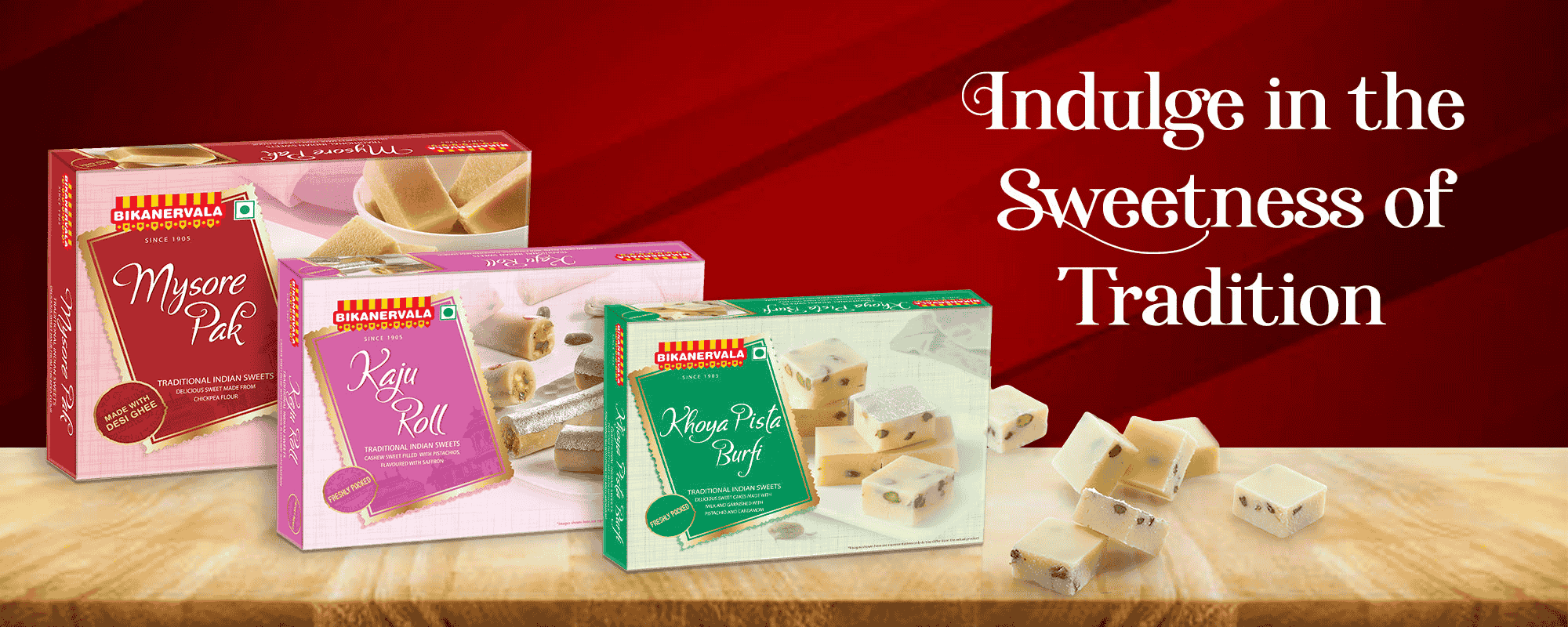 Fresh Sweets made with Deshi Ghee | Exclusive pricing